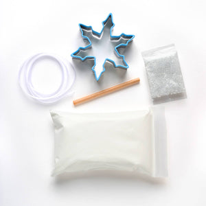 Snowflake ornament kit-eco-kids-Modern Rascals