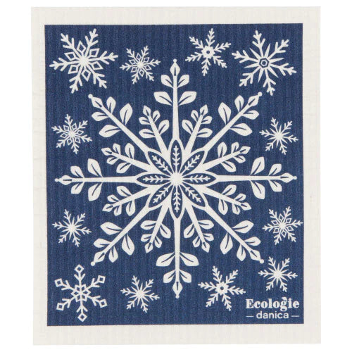 Snowflake Ornament Swedish Dishcloth-Danica-Modern Rascals