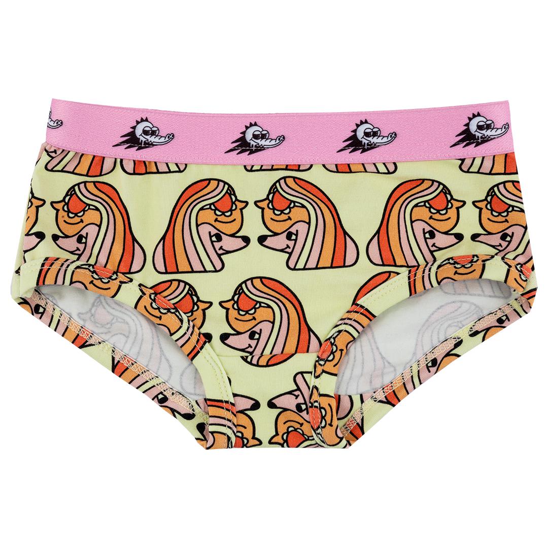 Soulmates Briefs - Lemon - 2 Left Size 5-7 & 9-11 years-Jelly Alligator-Modern Rascals