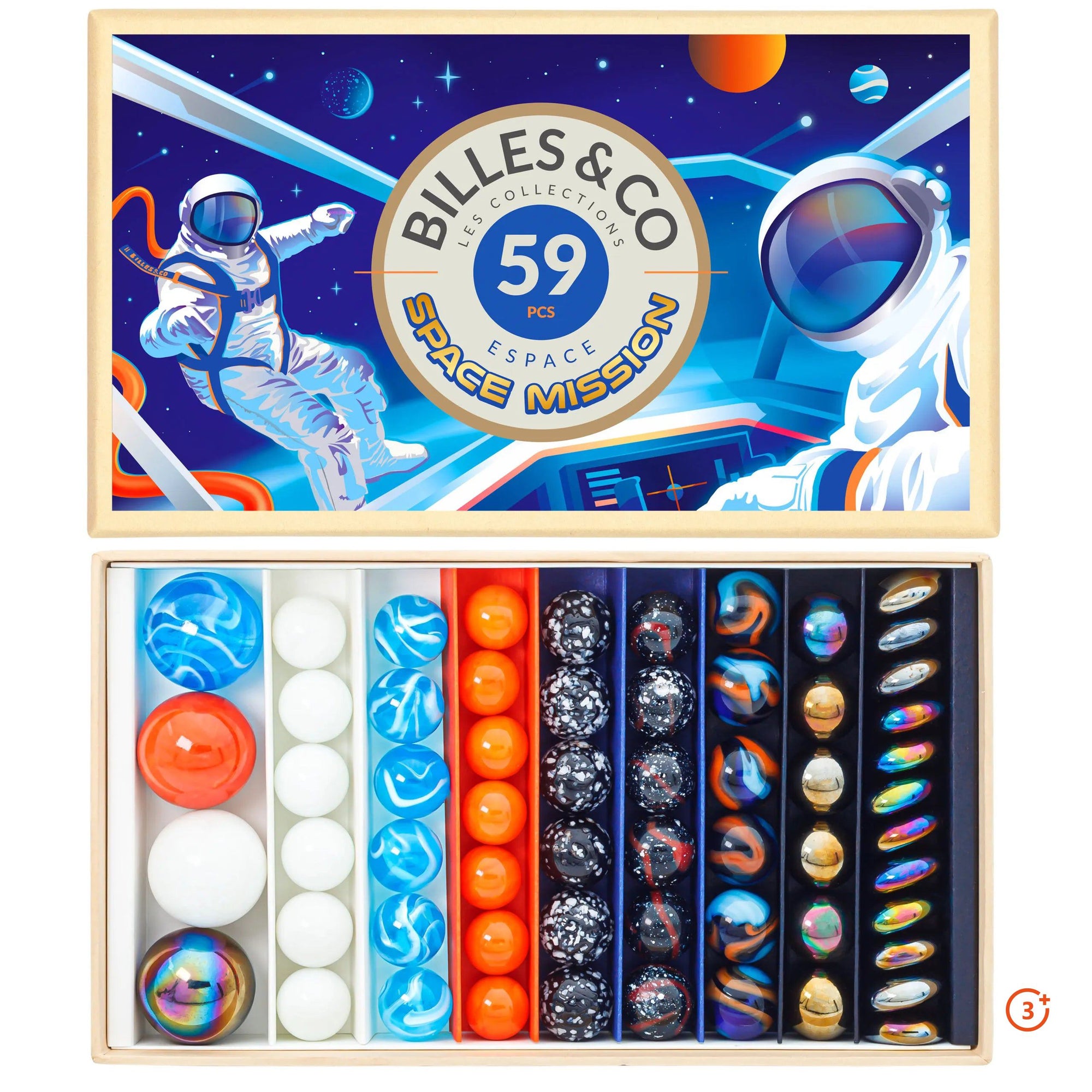 Space Mission Marbles-Billes and Co-Modern Rascals