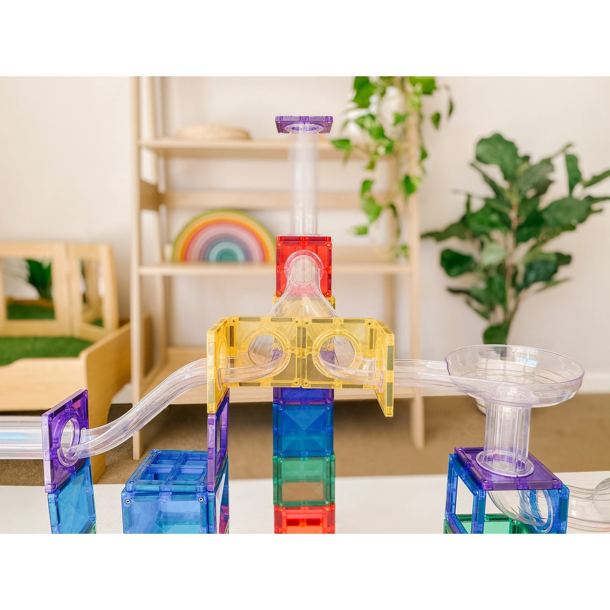 Spare Parts - Connetix Ball Run Individual Tracks (half only)-Warehouse Find-Modern Rascals