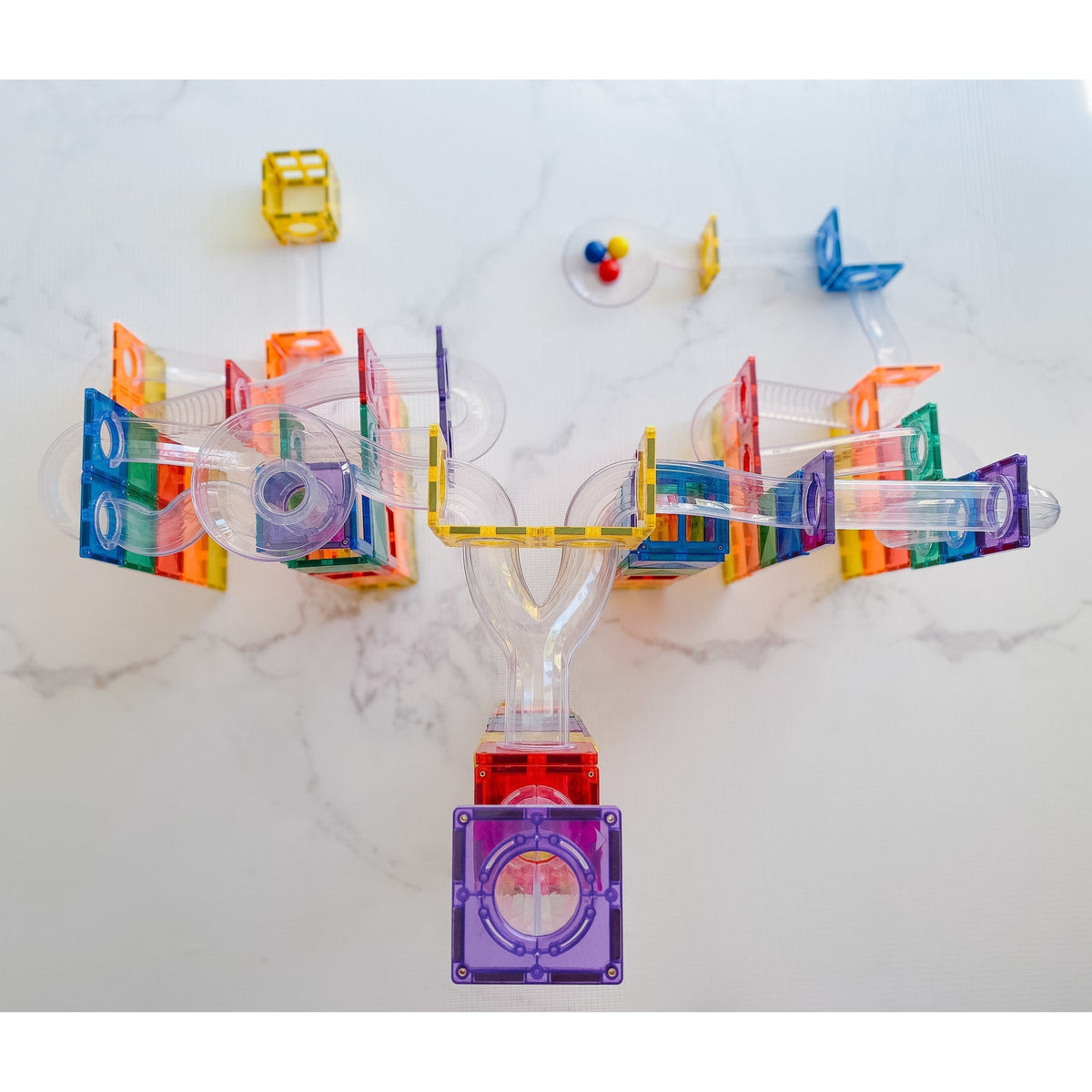 Spare Parts - Connetix Ball Run Individual Tracks (half only)-Warehouse Find-Modern Rascals