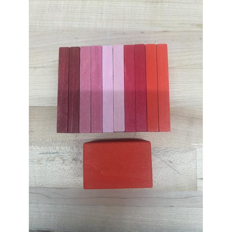 SPARE PARTS - Grimm's Colour Charts Ralley - Building Slats and Blocks-Warehouse Find-Modern Rascals