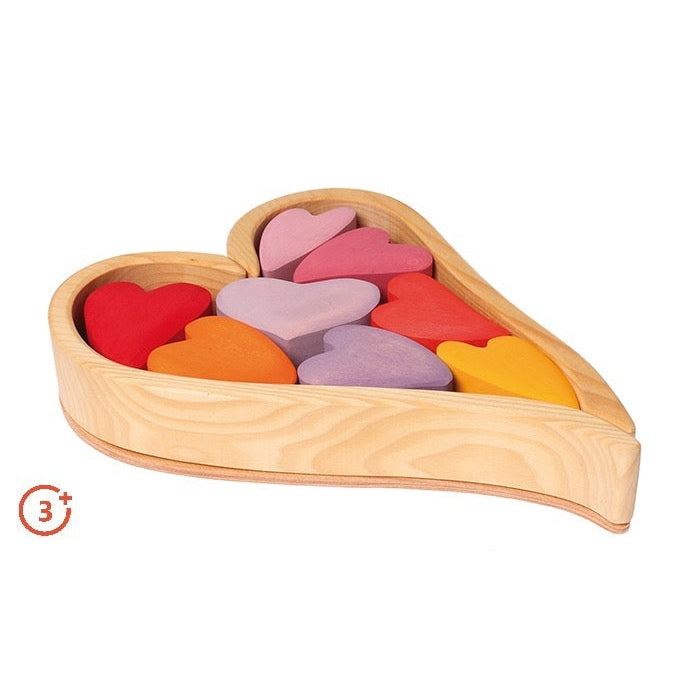 SPARE PARTS - Grimm's Hearts in Reds-Warehouse Find-Modern Rascals