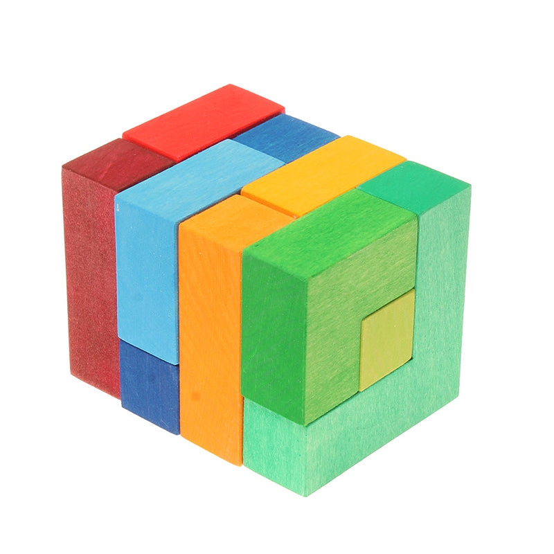 Spare Parts - Grimm's Learning - Small Squares with Template-Grimms-Modern Rascals