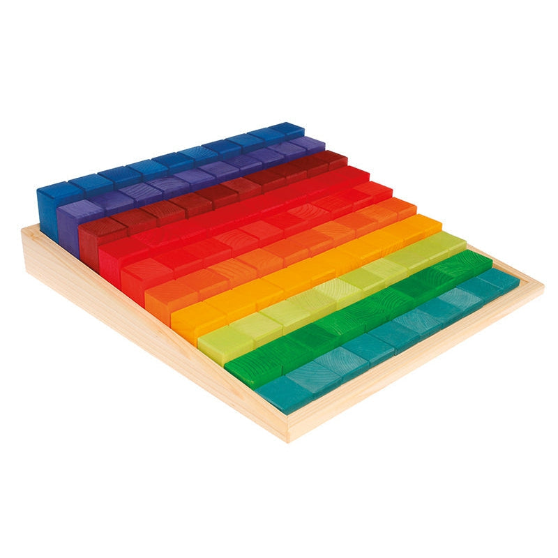 Spare Parts - Grimm's Stepped Learning Counting Blocks - 4cm scale-Warehouse Find-Modern Rascals