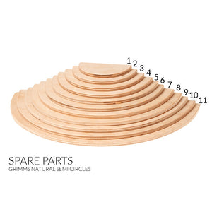 Spare Parts - Natural Semicircle-Grimms-Modern Rascals