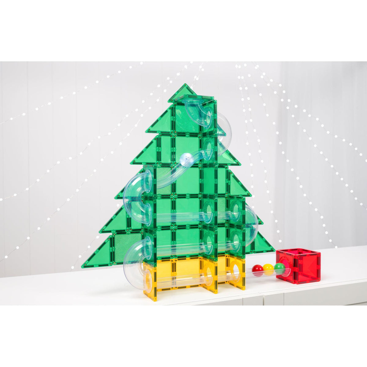 Special Edition Christmas Tree Ball Run Pack - 71 pieces-Connetix-Modern Rascals