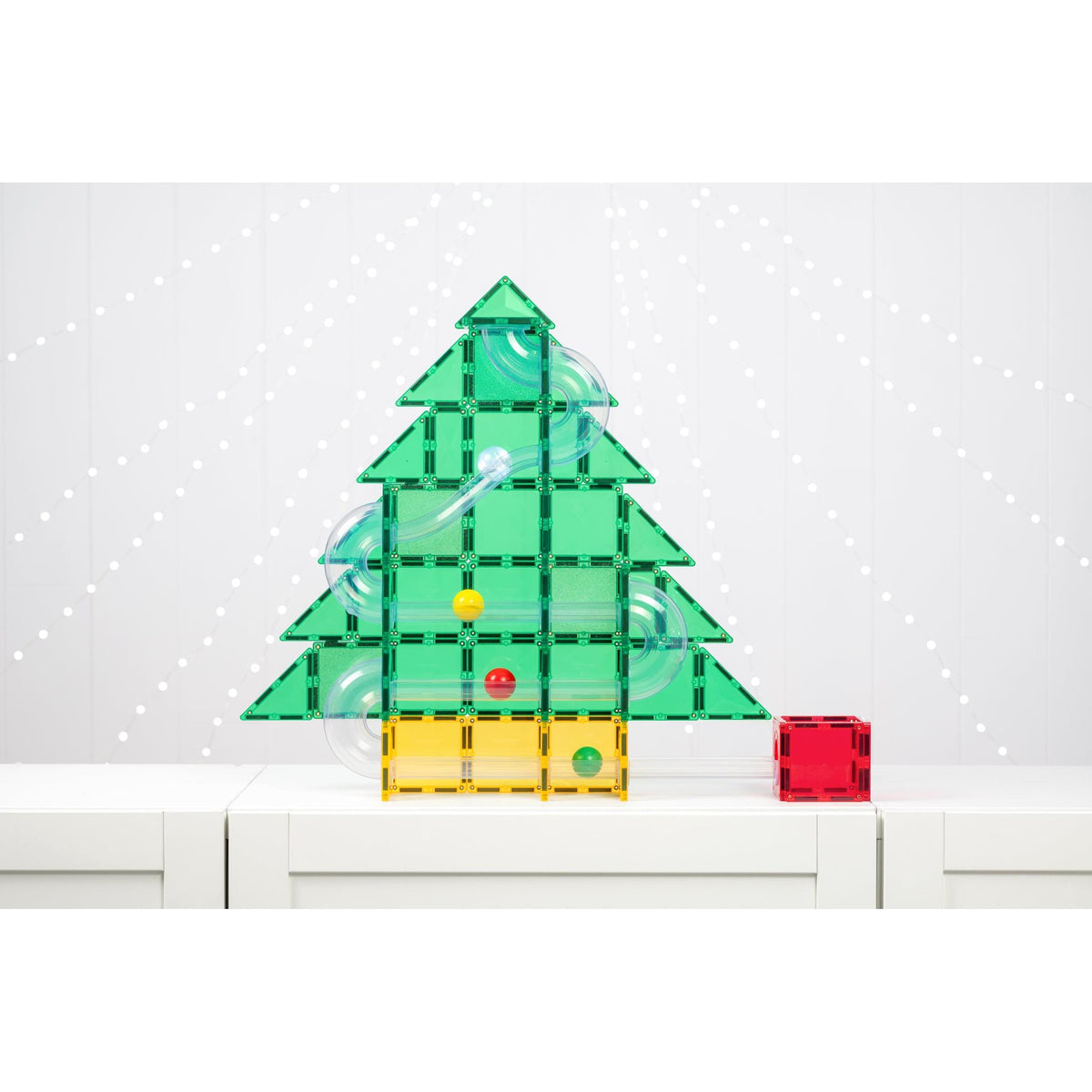 Special Edition Christmas Tree Ball Run Pack - 71 pieces-Connetix-Modern Rascals