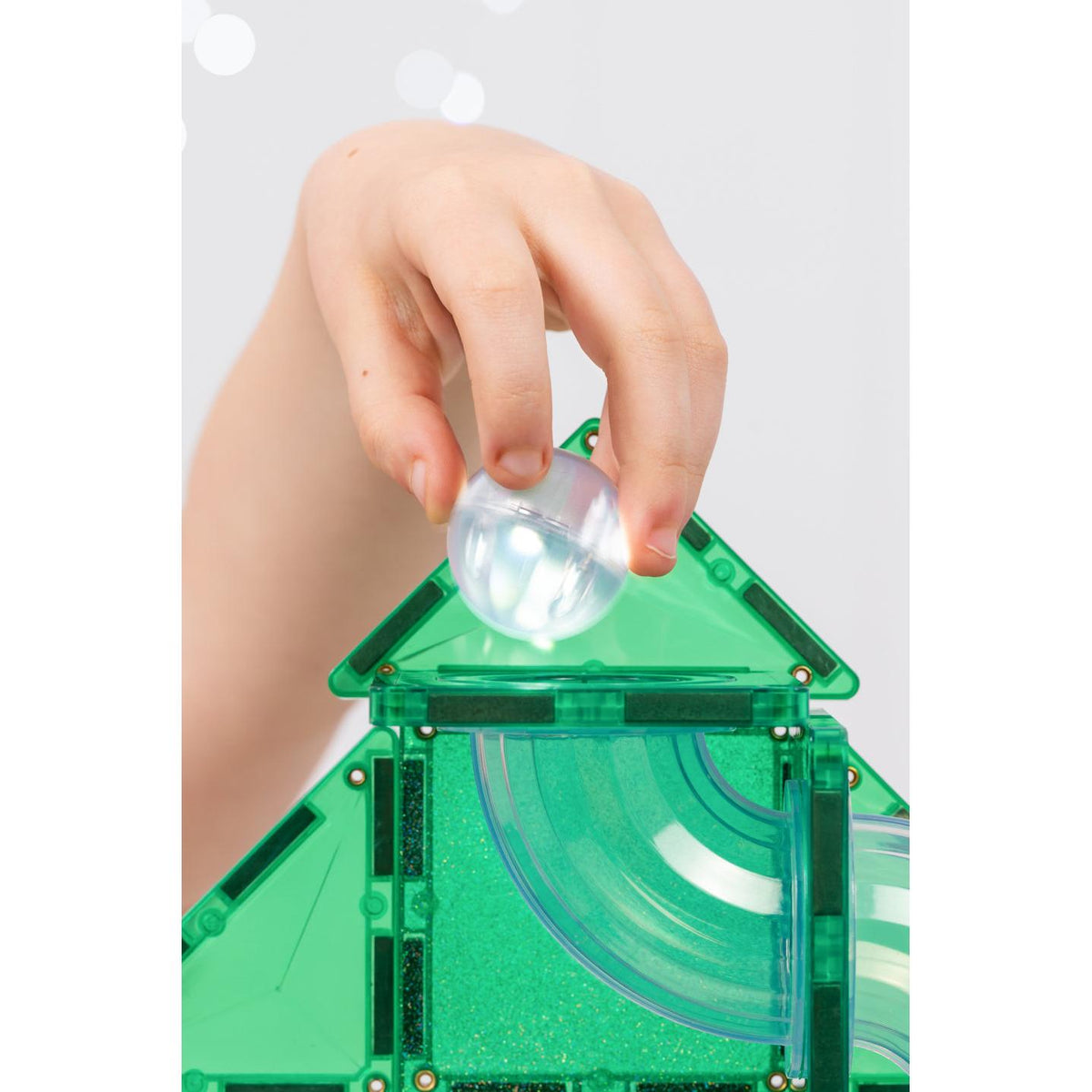 Special Edition Christmas Tree Ball Run Pack - 71 pieces-Connetix-Modern Rascals