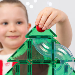 Special Edition Christmas Tree Ball Run Pack - 71 pieces-Connetix-Modern Rascals