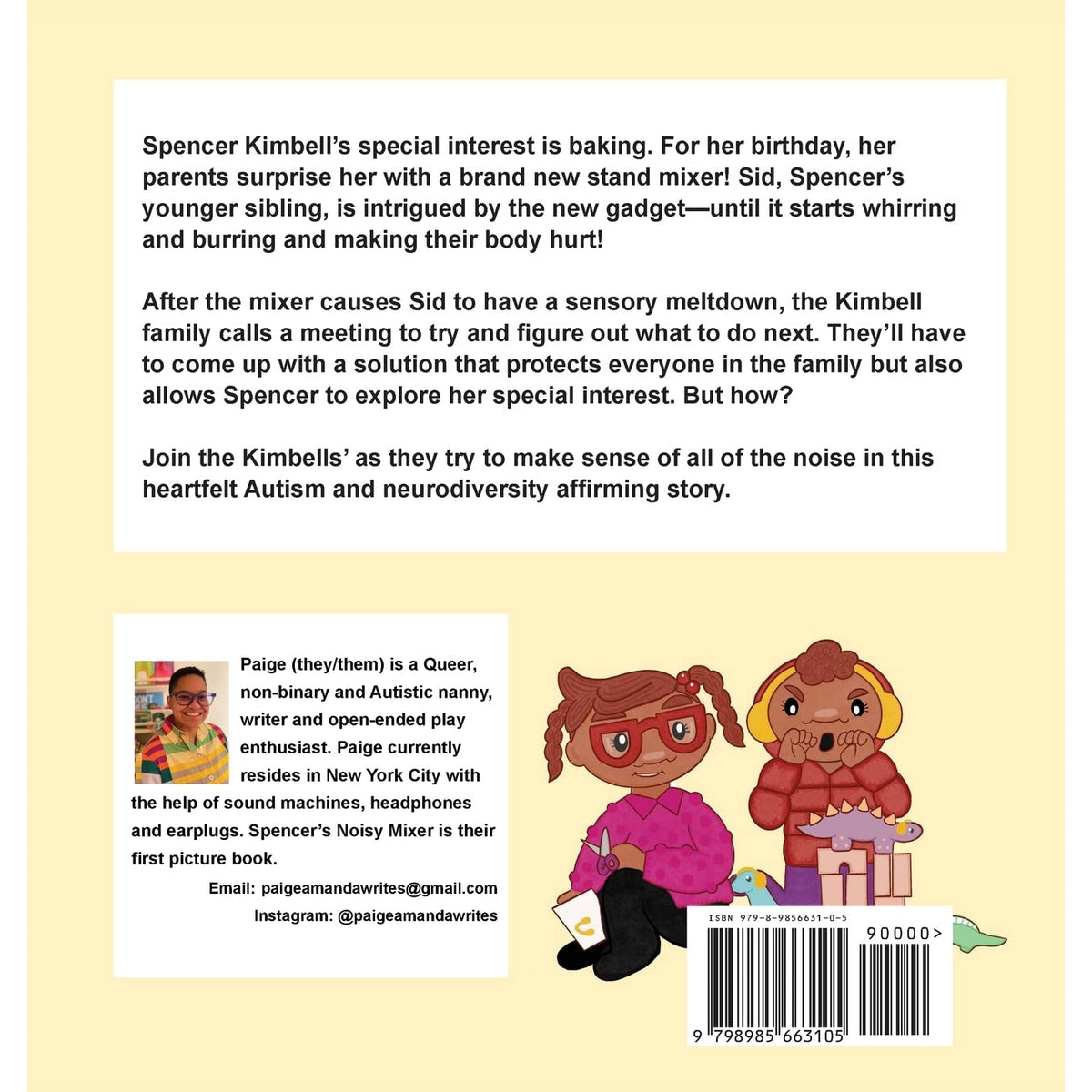 Spencer's Noisy Mixer-Paige Amanda-Modern Rascals