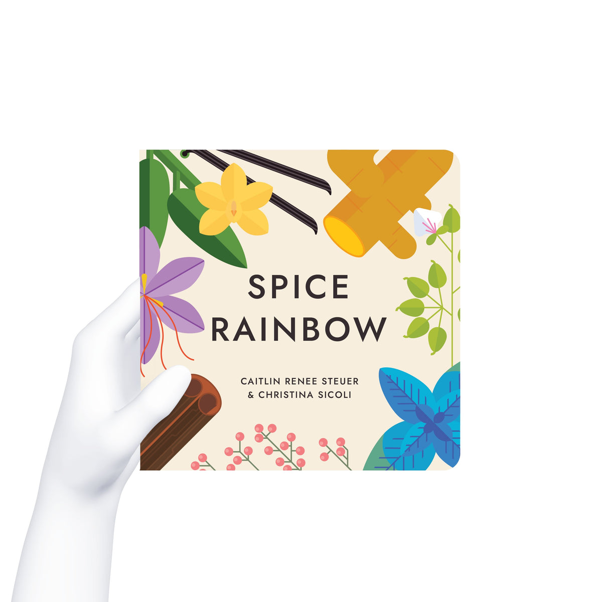 Spice Rainbow Board Book-Chunky Deli-Modern Rascals
