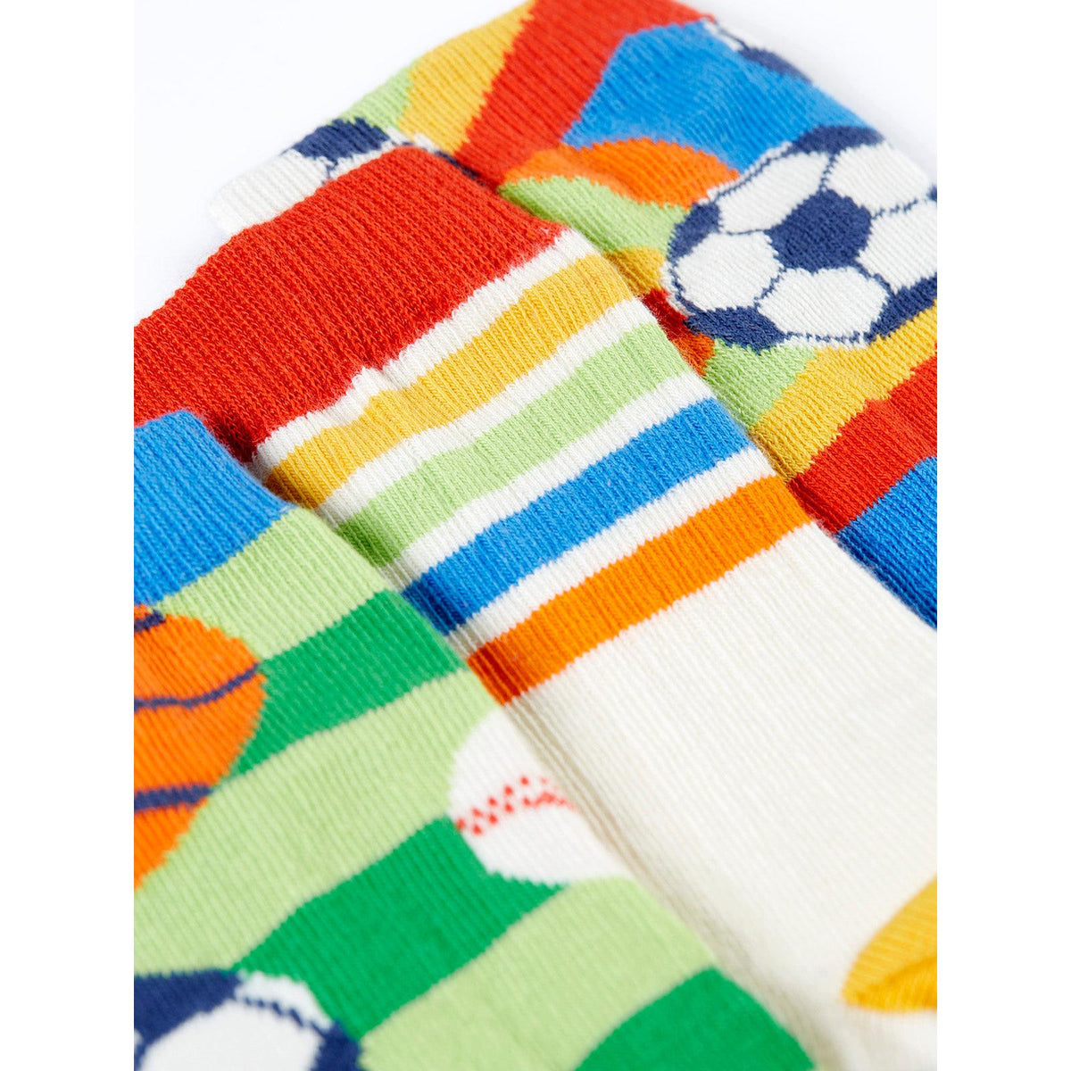 Sports Rock My Socks - 3 Pack-Frugi-Modern Rascals