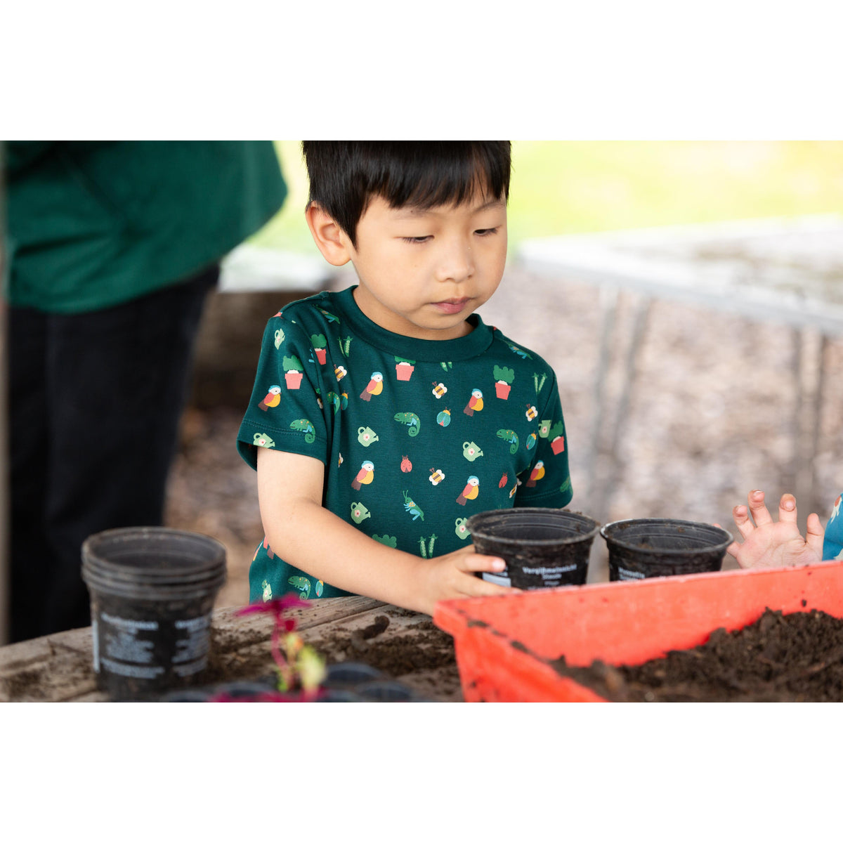 Spring Garden Short Sleeve T-Shirt - 2 Left Size 2-3 & 3-4 years-Little Green Radicals-Modern Rascals