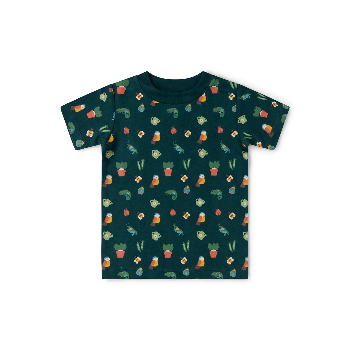 Spring Garden Short Sleeve T-Shirt - 2 Left Size 2-3 & 3-4 years-Little Green Radicals-Modern Rascals