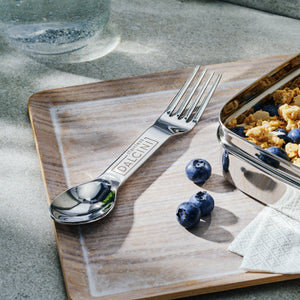 Stainless Steel Spork | Combined Spoon + Fork Utensil-Dalcini Stainless-Modern Rascals