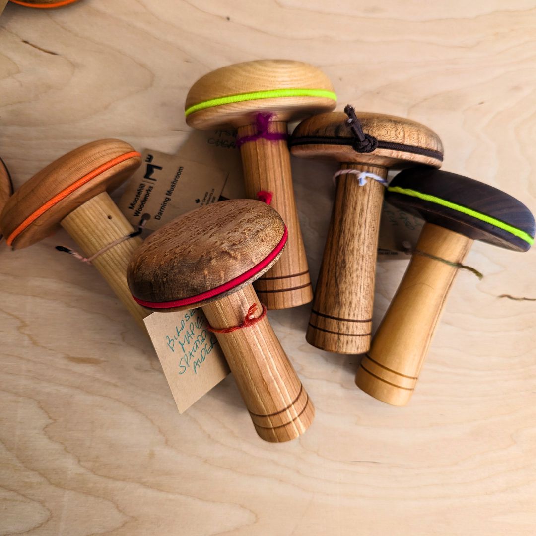 Standing Darning Mushroom by Moosehill Woodworks - Modern Rascals