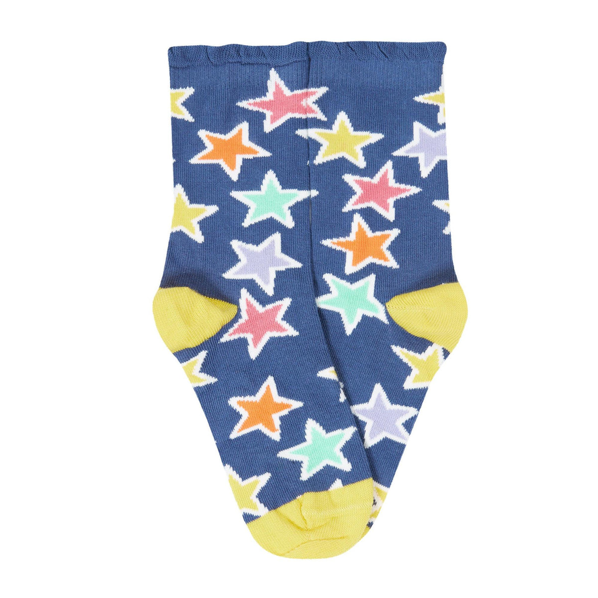 Star Frill Socks - 2 Pack-Frugi-Modern Rascals