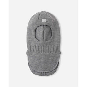 Starrie Merino Wool Cotton Lined Balaclava - Melange Grey-Reima-Modern Rascals