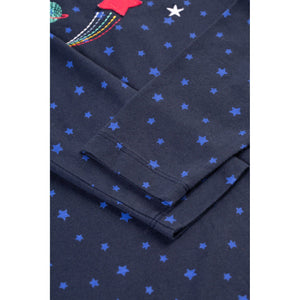 Starry Night/Planet Tully Applique Top - 2 Left Size 2-3 & 4-5 years-Frugi-Modern Rascals