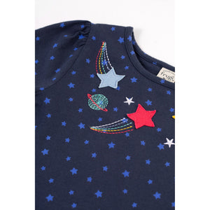 Starry Night/Space Laia Top-Frugi-Modern Rascals