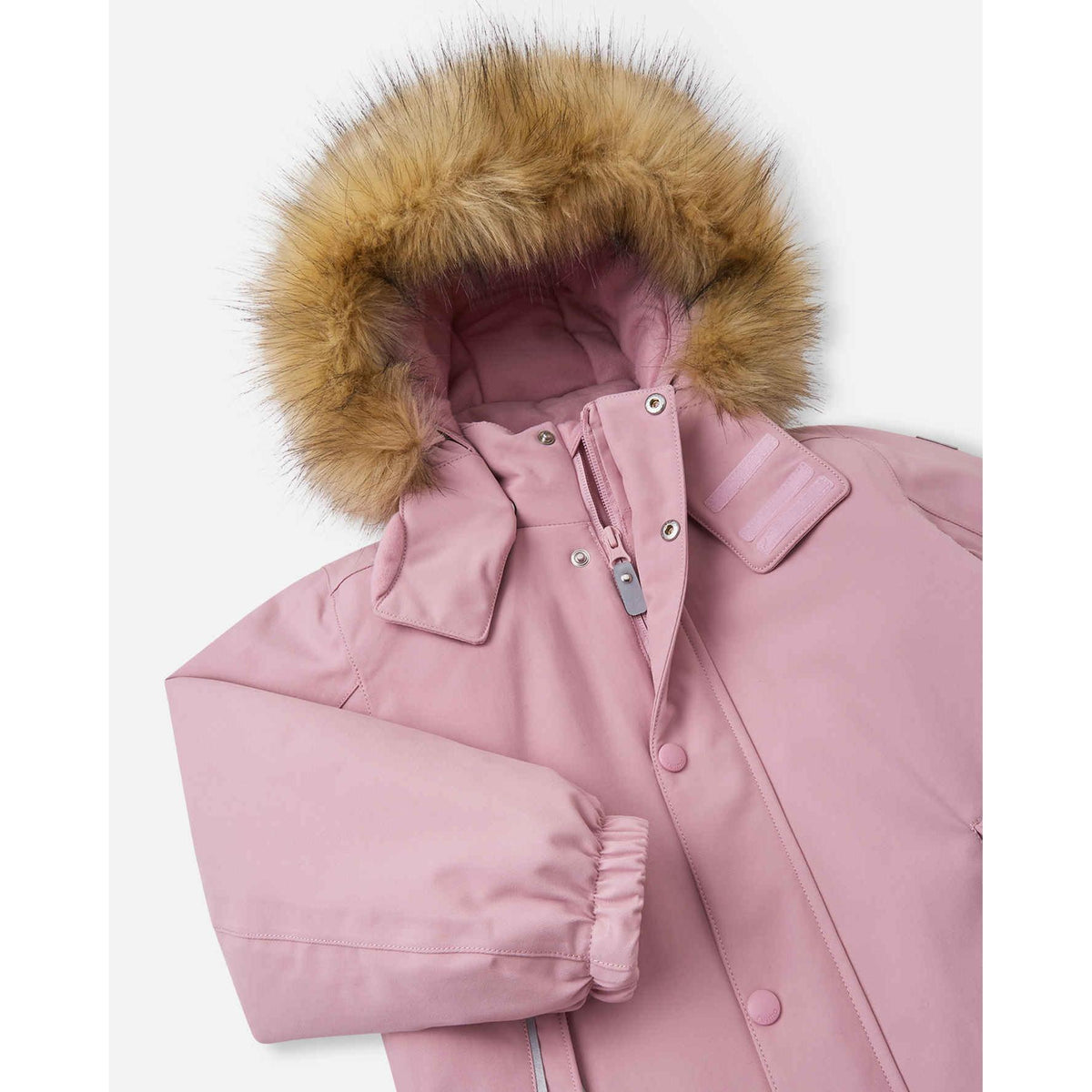 Stavanger ReimaTec One Piece Snow Suit - Grey Pink-Reima-Modern Rascals