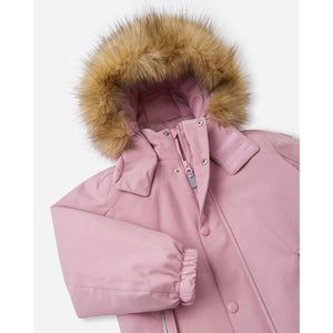 Stavanger ReimaTec One Piece Snow Suit - Grey Pink-Reima-Modern Rascals