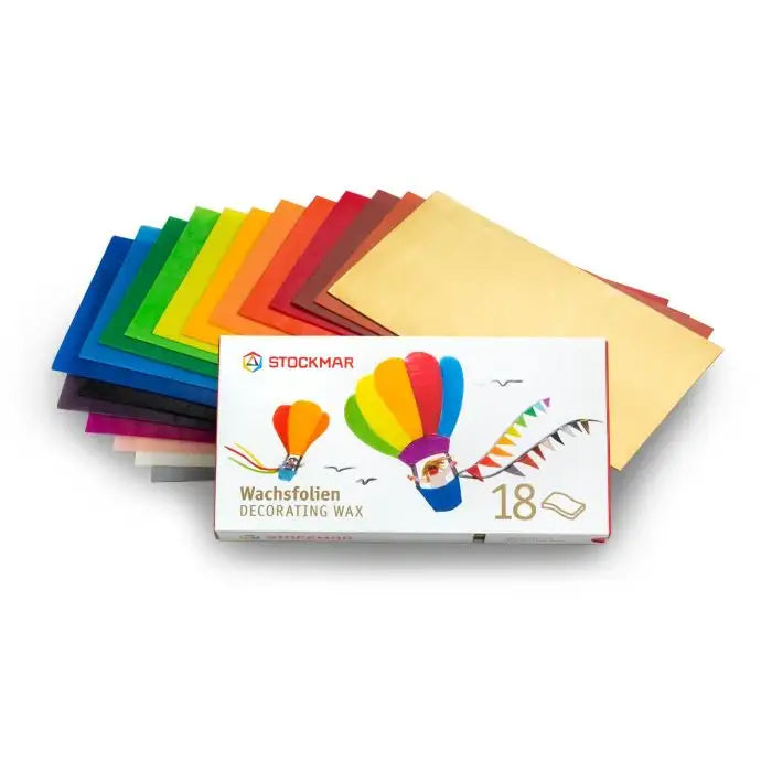 Stockmar Decorating Wax Large Box - 18 Colours-Stockmar-Modern Rascals