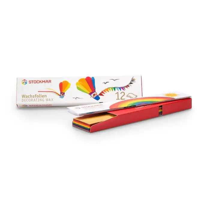Stockmar Decorating Wax Narrow Box - 12 Colours-Stockmar-Modern Rascals