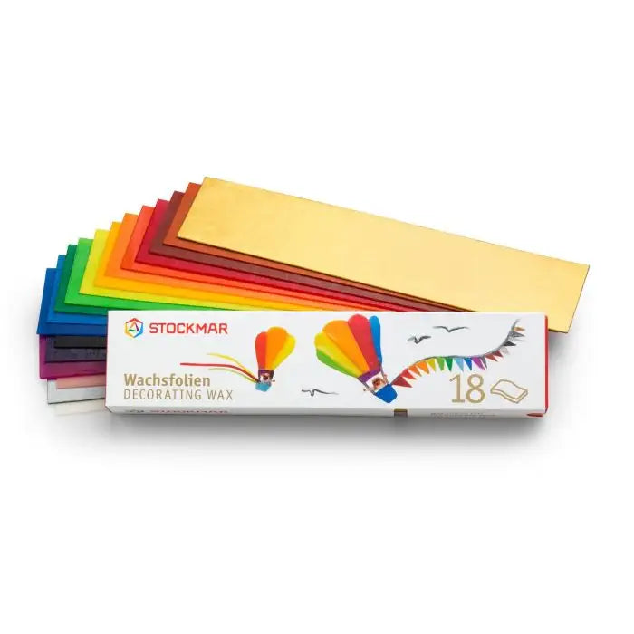 Stockmar Decorating Wax Narrow Box - 18 Colours-Stockmar-Modern Rascals