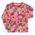 Strawberries Long Sleeve Shirt in Pink - 1 Left Size 9-10 years-Smafolk-Modern Rascals