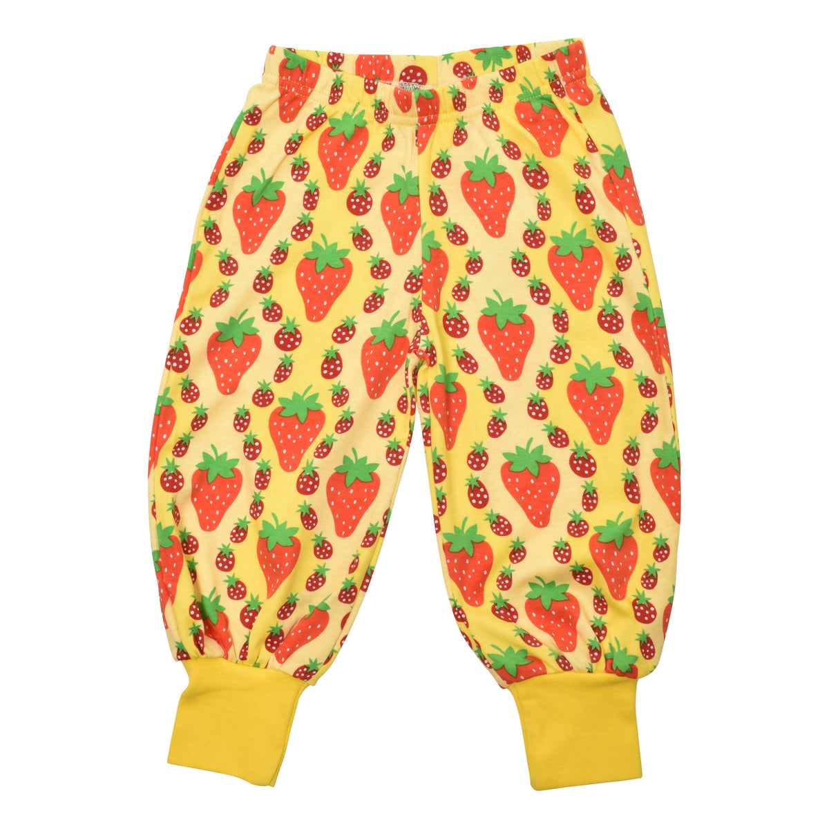 Strawberries - Yellow Baggy Pants-Duns Sweden-Modern Rascals