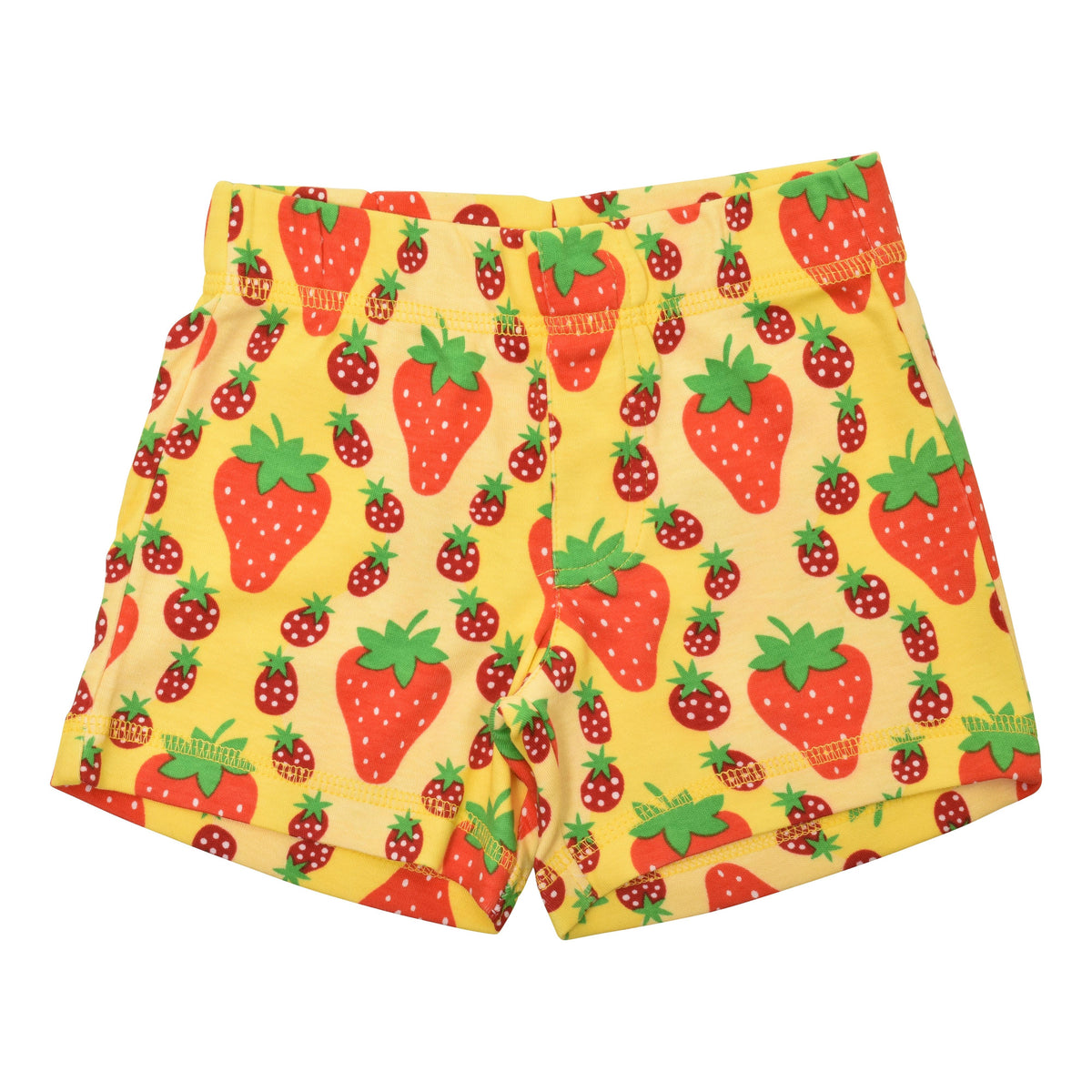 Strawberries - Yellow Shorts-Duns Sweden-Modern Rascals