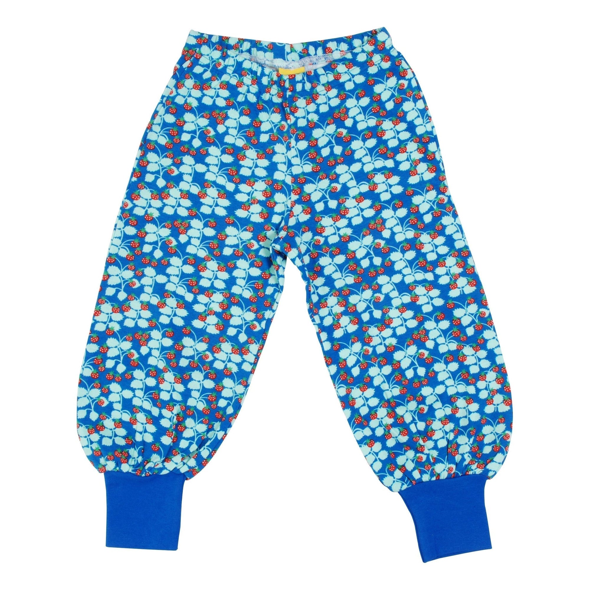 Strawberry - Blue Baggy Pants - 1 Left Size 10-12 years-Duns Sweden-Modern Rascals