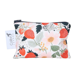 Strawberry Patch Reusable Snack Bag - Small-Colibri-Modern Rascals