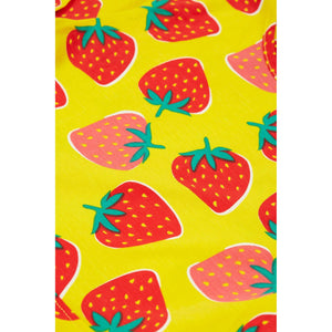 Strawberry Patch Spring Skater Dress - 1 Left Size 8-9 years-Frugi-Modern Rascals