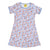 Strawberry - Purple Short Sleeve Dress - 1 Left Size 11-12 years-Duns Sweden-Modern Rascals