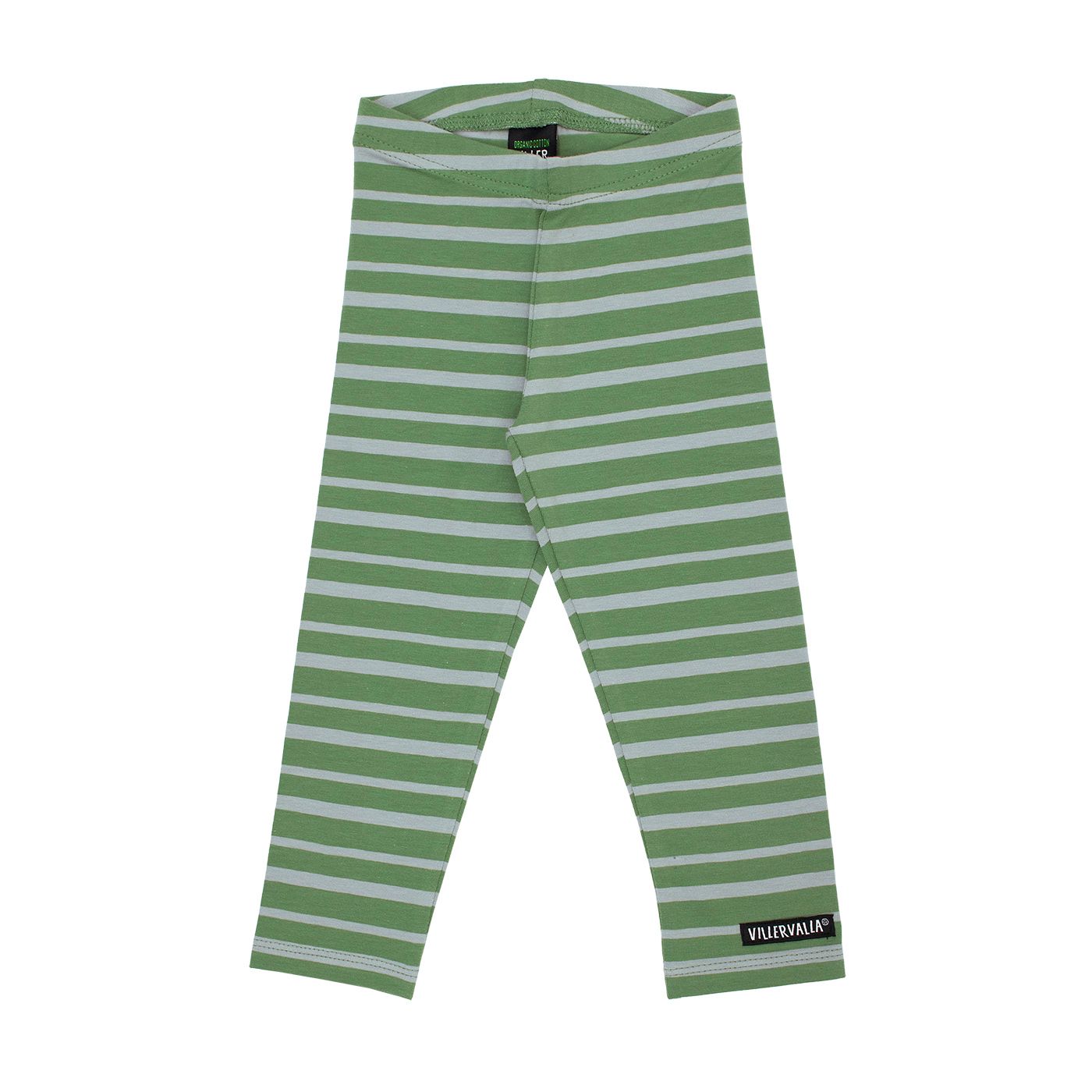 Striped Leggings - Moss/Fossil - 2 Left Size 10-11 & 11-12 years-Villervalla-Modern Rascals