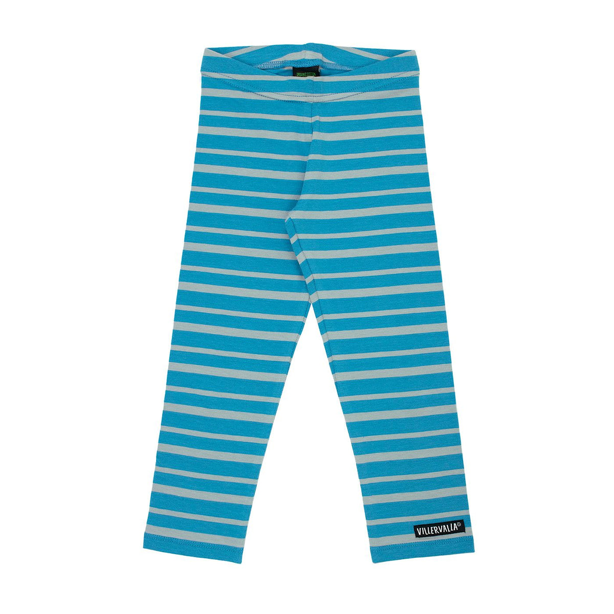 Striped Leggings - Sky/Fossil - 2 Left Size 2-3 & 10-11 years-Villervalla-Modern Rascals