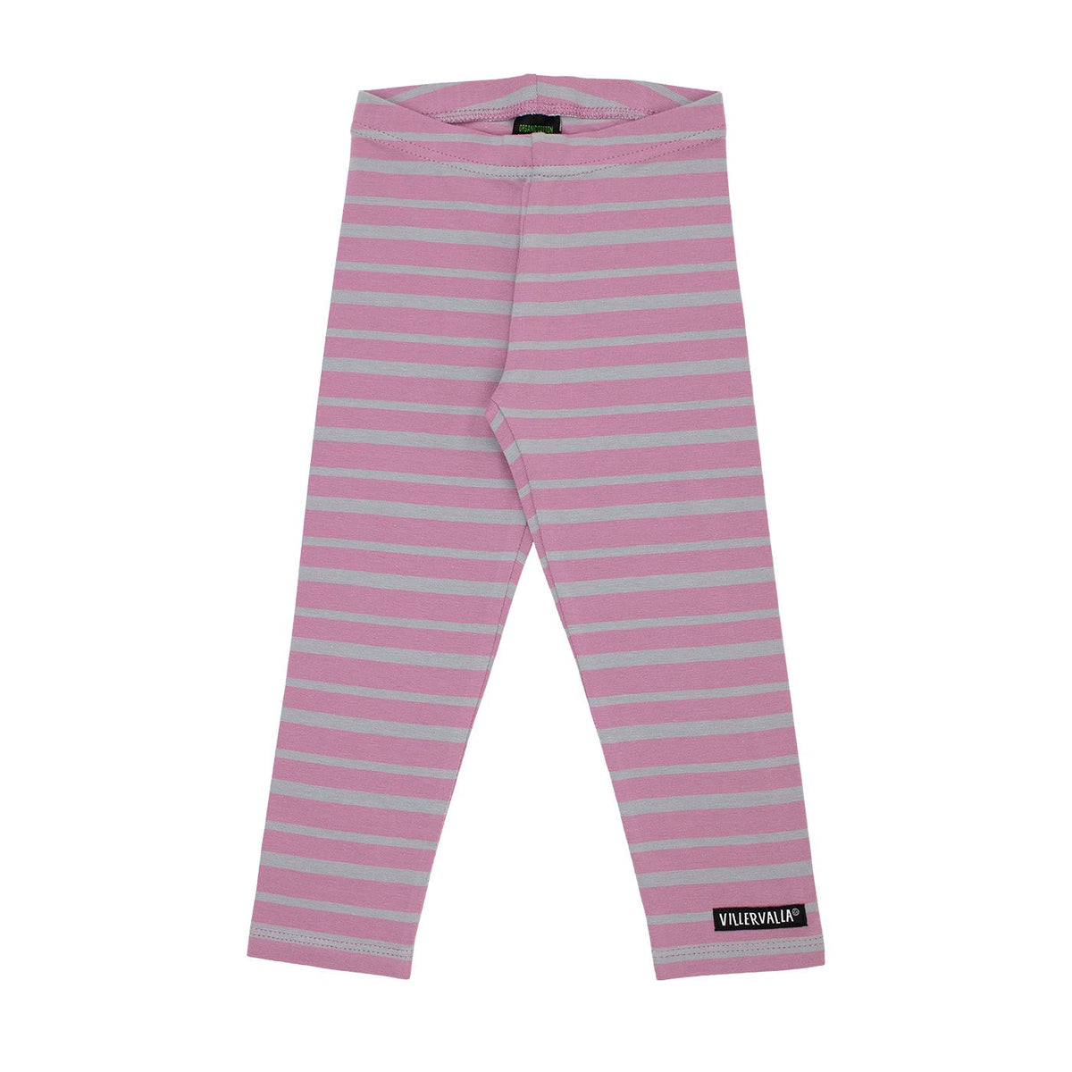 Striped Leggings - Smoothie/Fossil - 1 Left Size 10-11 years-Villervalla-Modern Rascals
