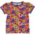 SU23 Flowers Short Sleeve T-Shirt - Purple Heart - 1 Left Size 2-3 years-Smafolk-Modern Rascals