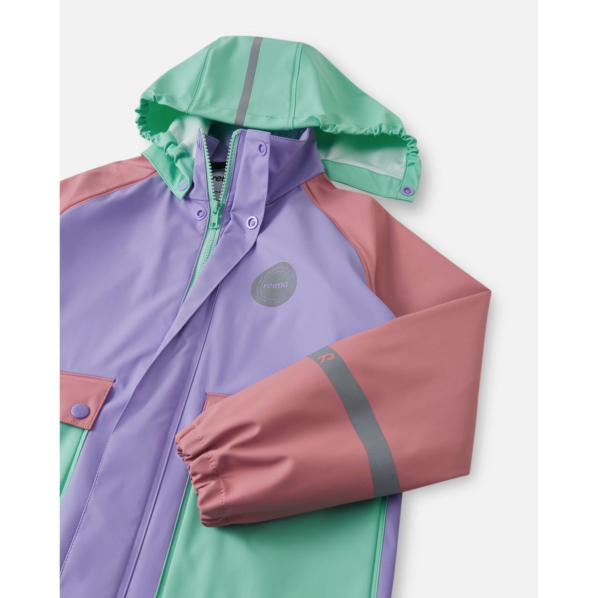 Suihki Waterproof Rain Coat - Blooming Lilac-Reima-Modern Rascals
