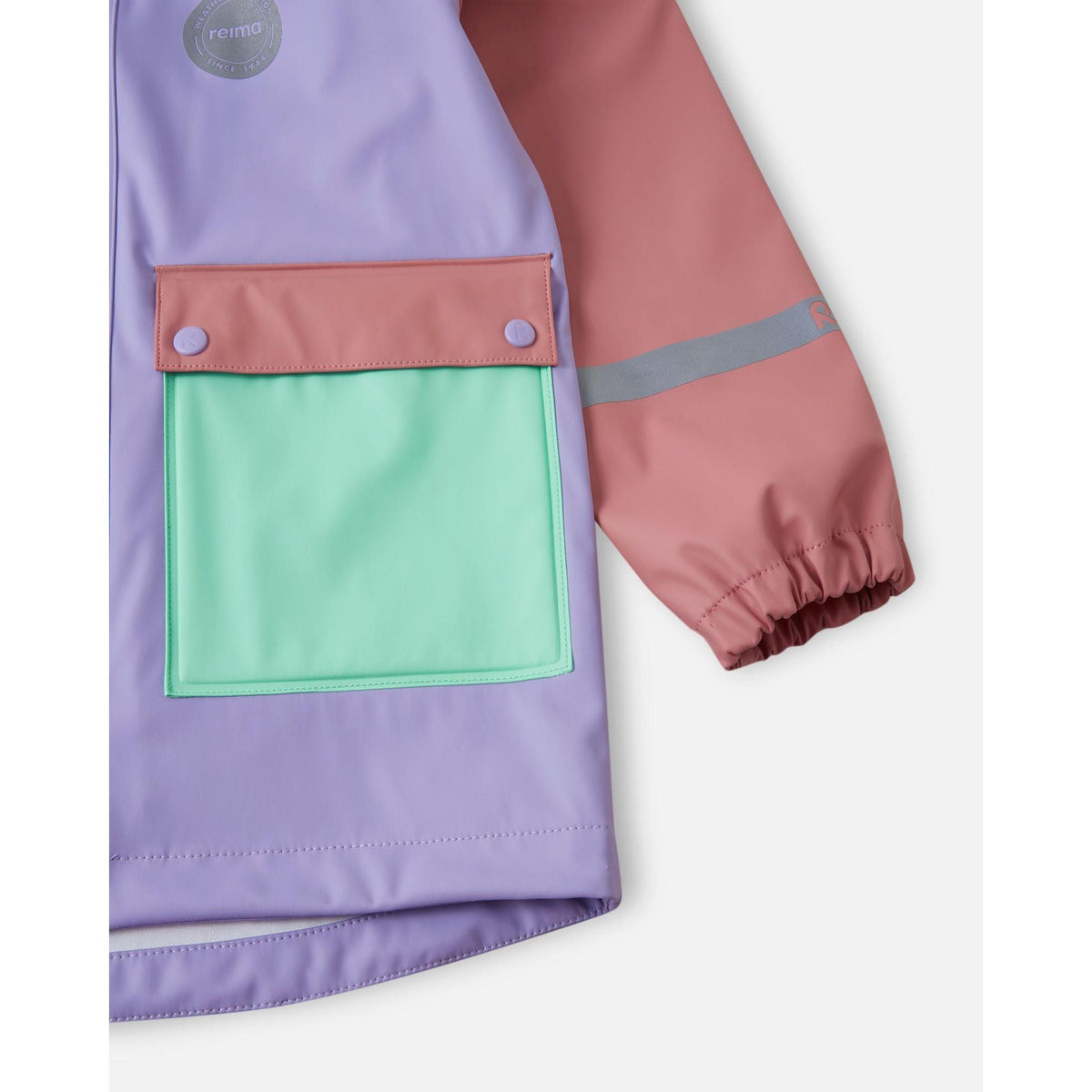 Suihki Waterproof Rain Coat - Blooming Lilac-Reima-Modern Rascals
