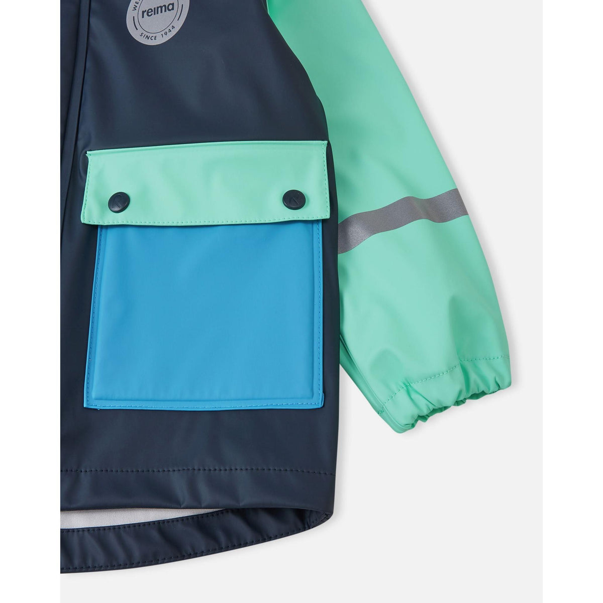 Suihki Waterproof Rain Coat - Navy-Reima-Modern Rascals