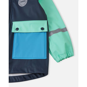 Suihki Waterproof Rain Coat - Navy-Reima-Modern Rascals