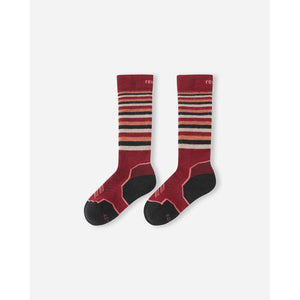 Suksille Wool Blend Socks - Cranberry-Reima-Modern Rascals