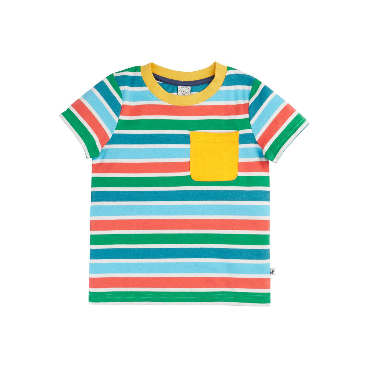 Summer Breton Piran Pocket T-Shirt-Frugi-Modern Rascals