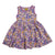 Summer Days - Violet Sleeveless Dress With Gathered Skirt-Duns Sweden-Modern Rascals