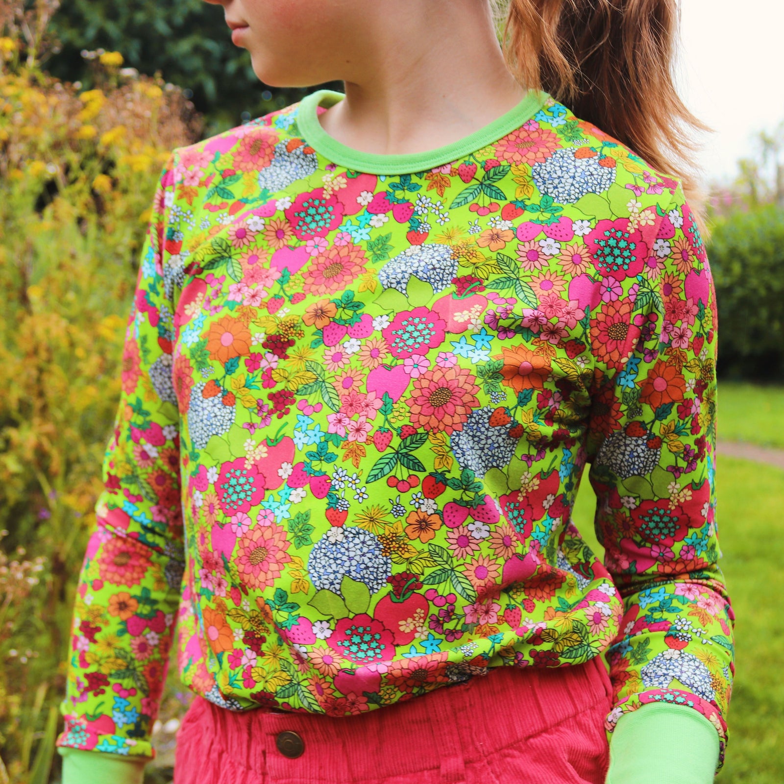 Summer Passion Long Sleeve Shirt - 1 Left Size 2-3 years-Uddevalla Barn-Modern Rascals